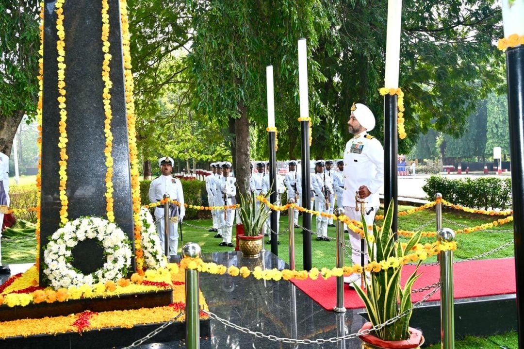 Captain Kulvinder Singh Bali at Memorial
