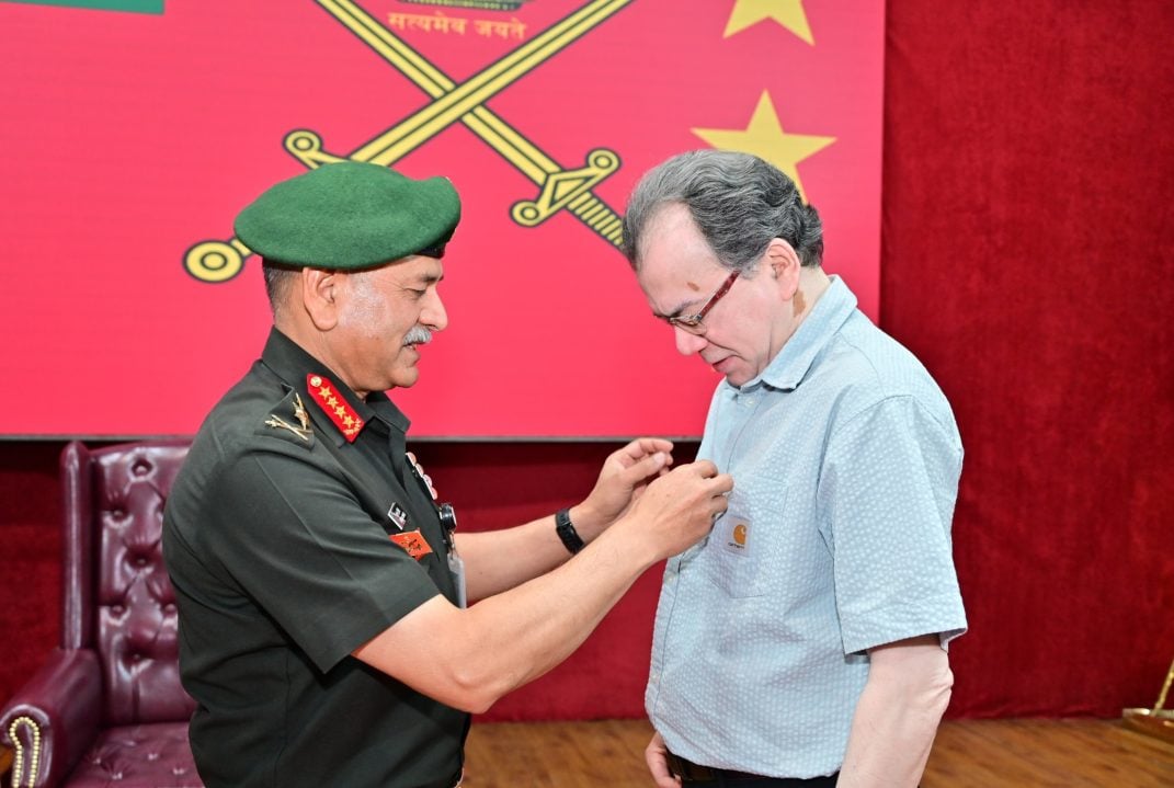 Gen Dwivedi Commending