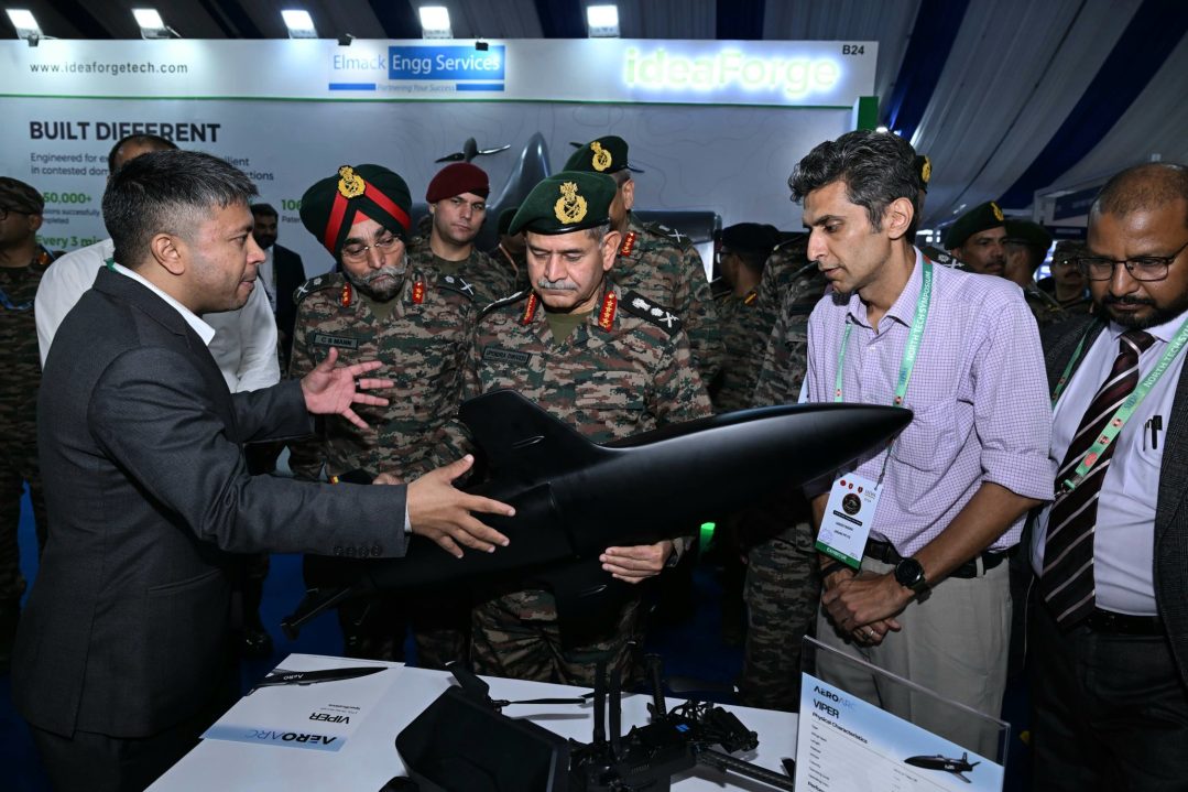 General Dwivedi Reviewing