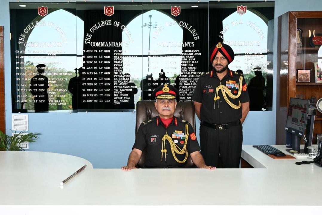 Lt Gen Ajay Chandpuria and Lt Gen Sahi