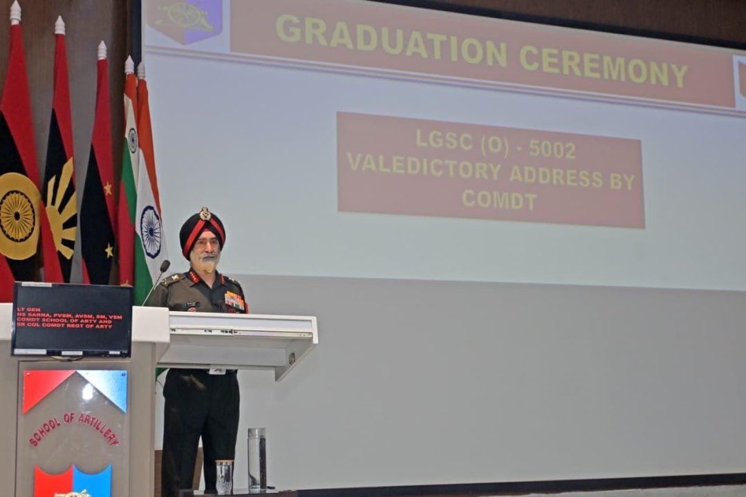 Lt Gen NS Sarna Talking
