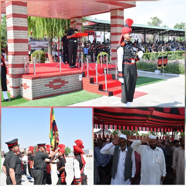 Lt Gen PK Mishra at Ceremony