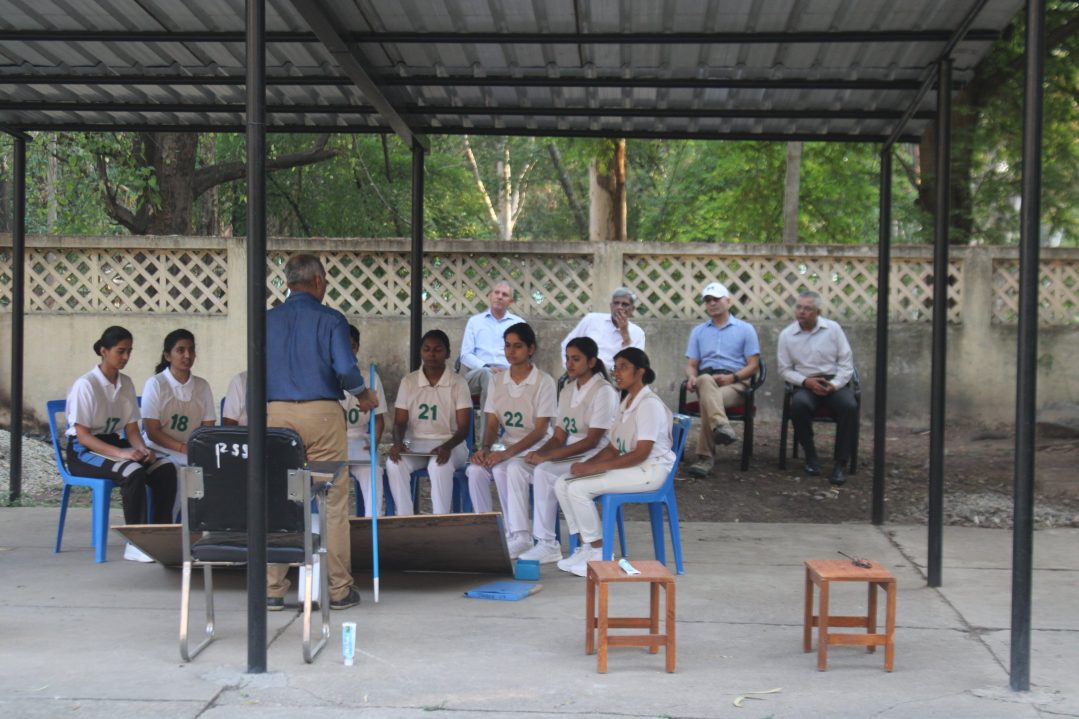 Lt Gen RS Sundaram with SSB Cadets