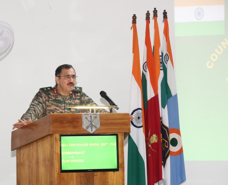 Maj Gen Kulvir Singh Talking