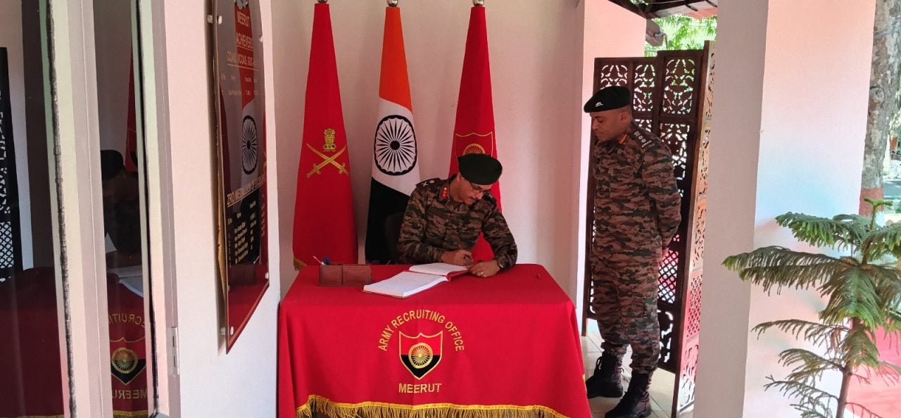 Maj Gen Manish Kumar Signing