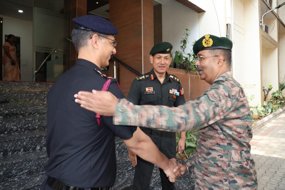Major General Vikas Bhardwaj Interacting