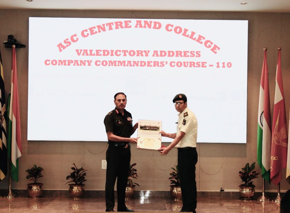 Nepal Officer Getting Award
