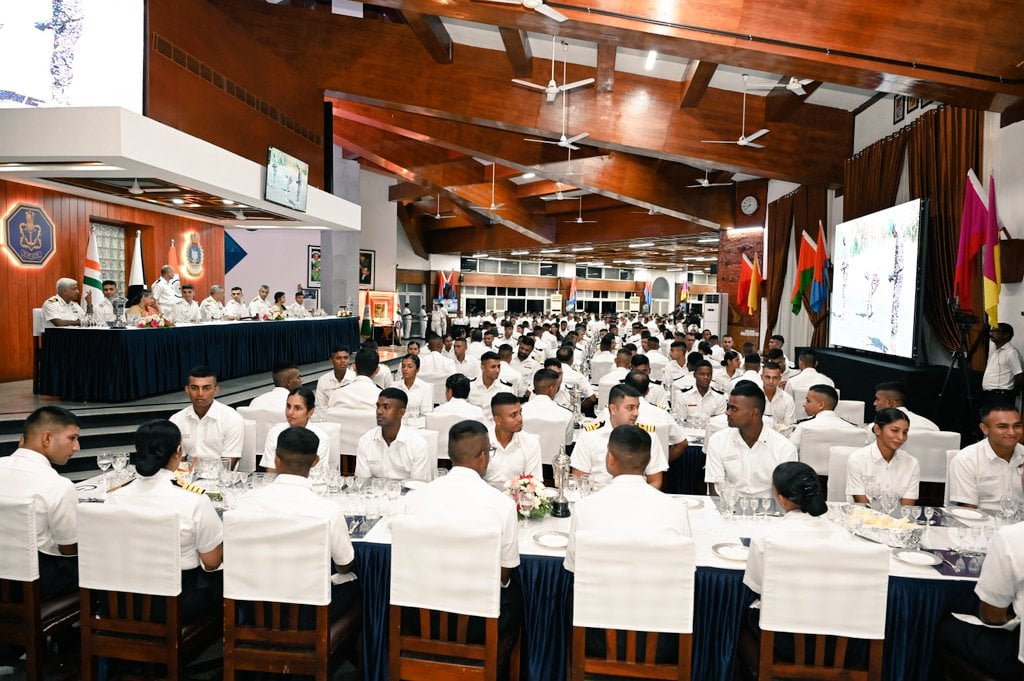 Officer Cadets at Katari Cadets Mess