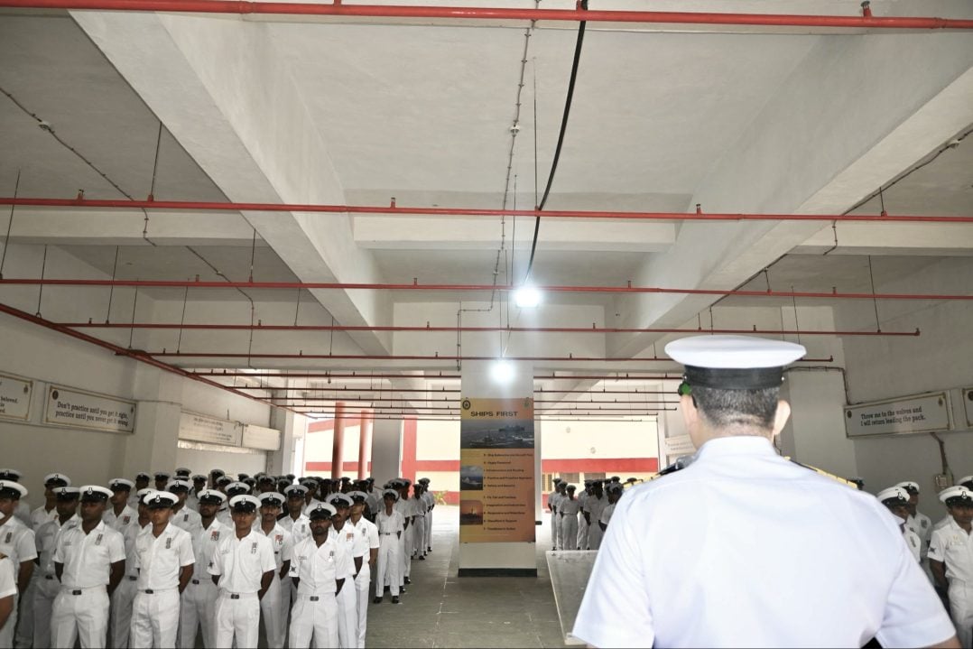 Officer Giving Lecture