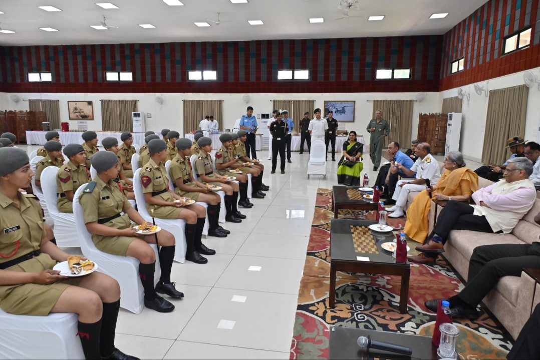 Officer Interacting