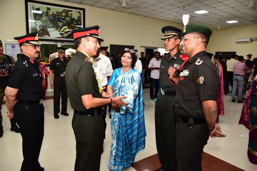 Officer Interacting with Parents