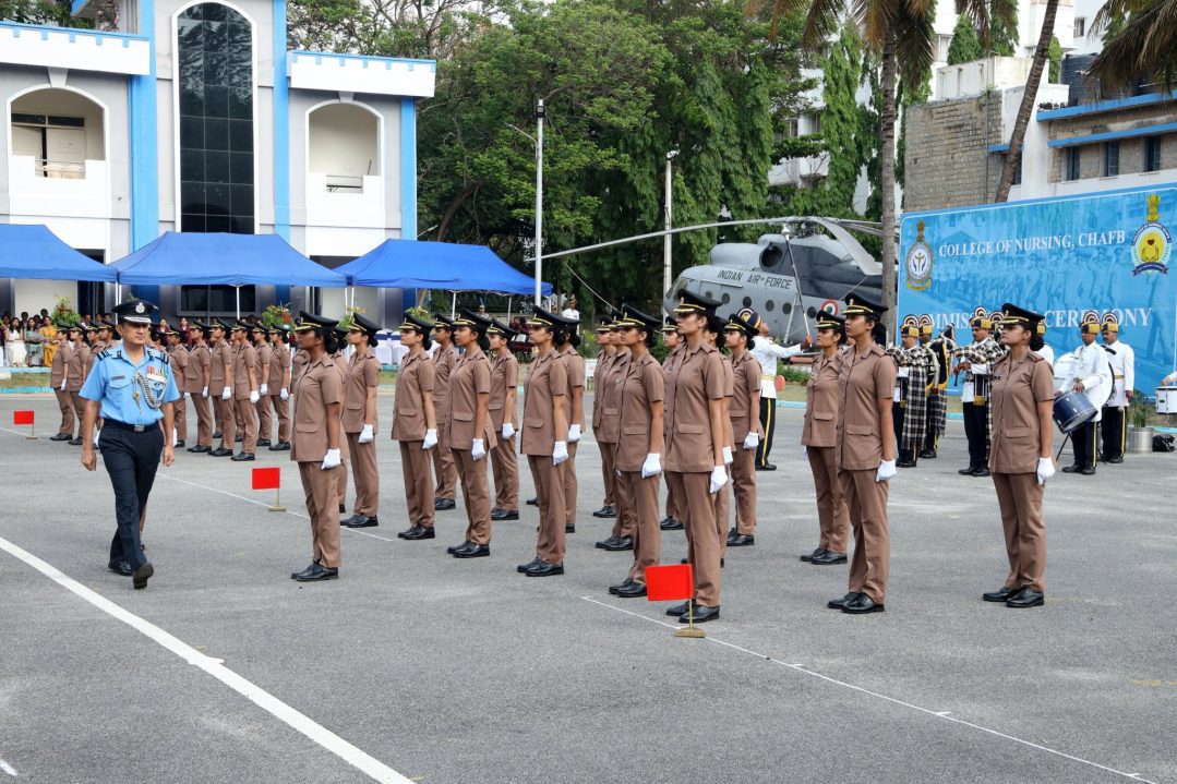 Officer at Ceremony