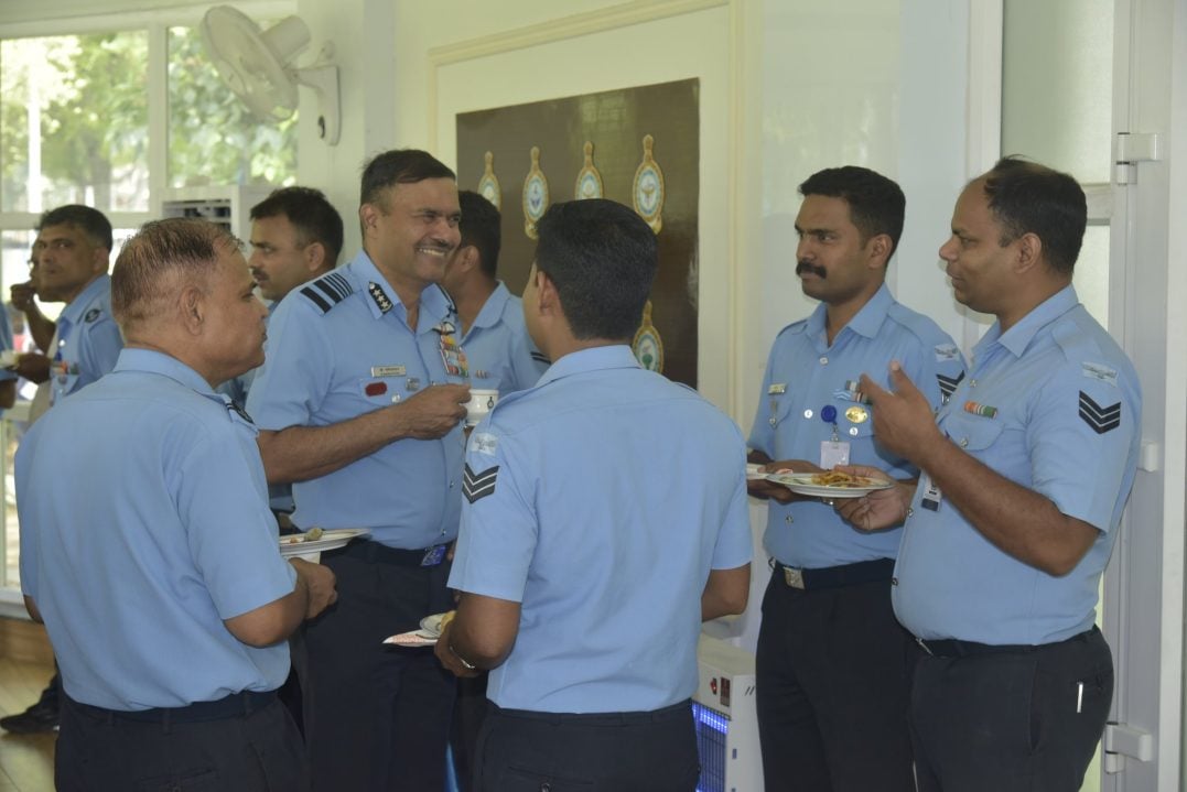 Officers Interacting 12