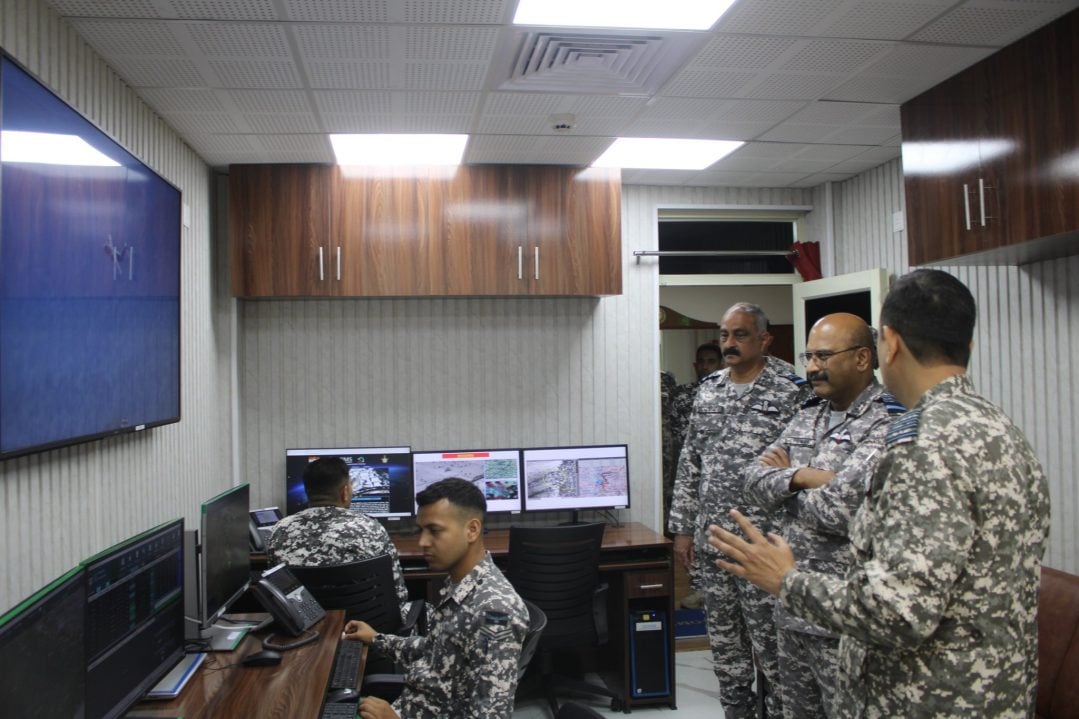 Officers Reviewing 12