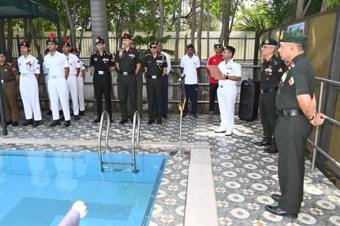 Officers Reviewing 20