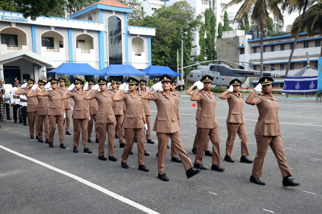 Officers Saluting 1