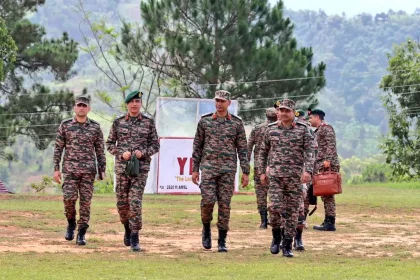 Officers Walking