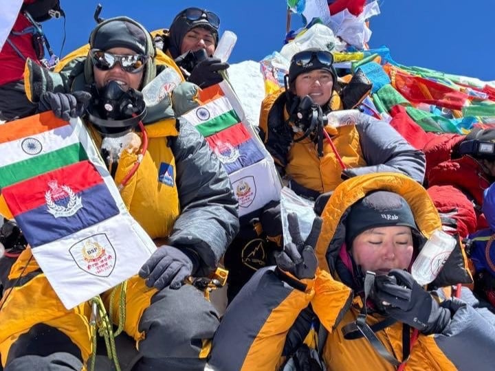 Officers at Everest