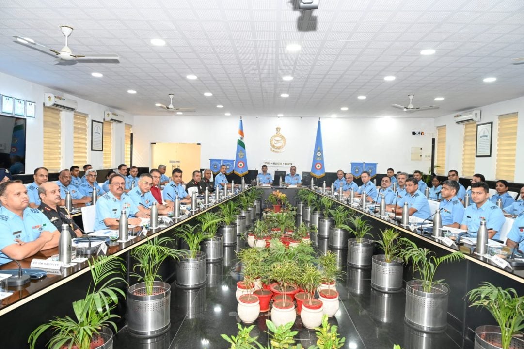 Officers in Conference