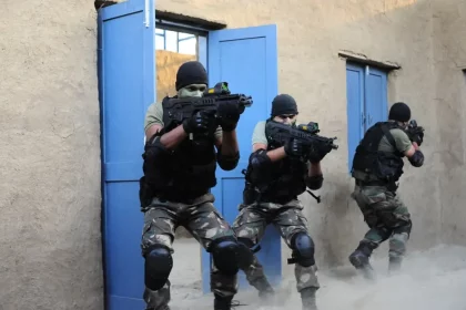 Soldiers in Exercise