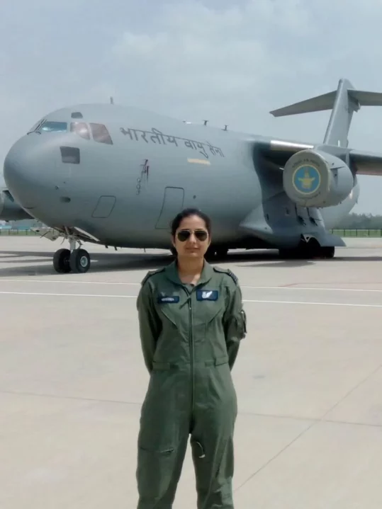 Squadron Leader Nivedita Choudhary IAF
