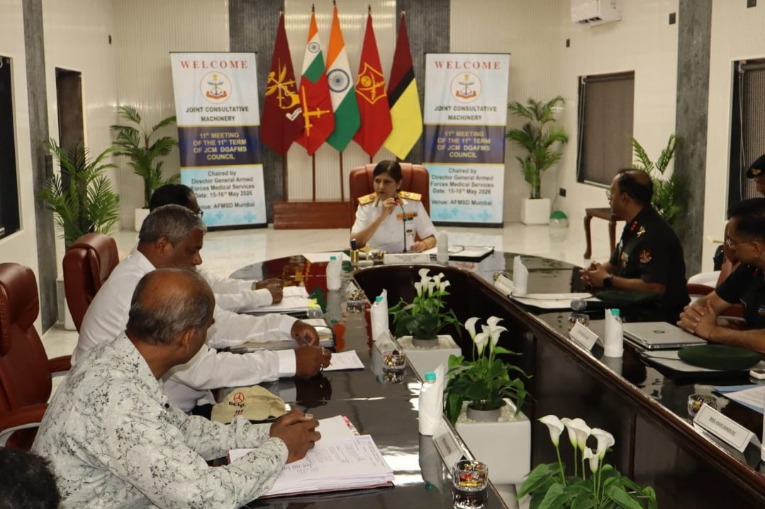 Surg Vice Admiral Arti Sarin Talking