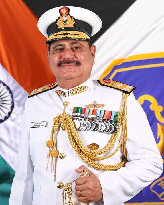 Vice Adm Vineet McCarty