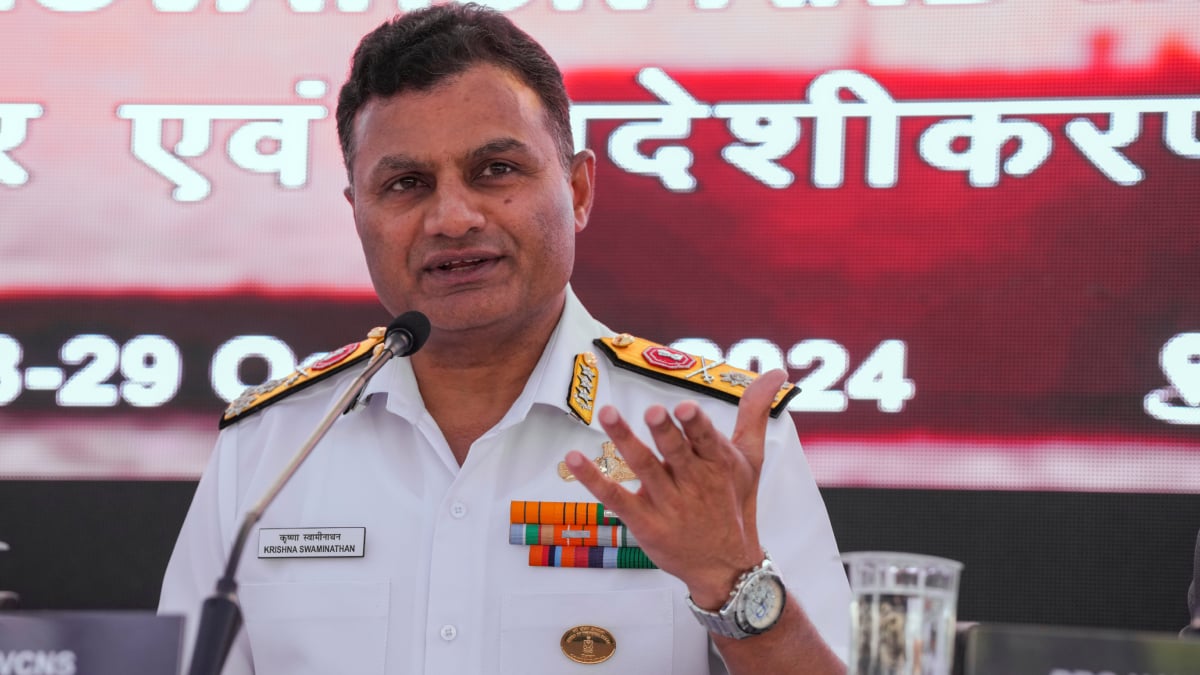 Vice Admiral Krishna Swaminathan32423
