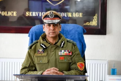Ladakh Police Chief Mukesh Singh Appointed Director General of Police of Manipur