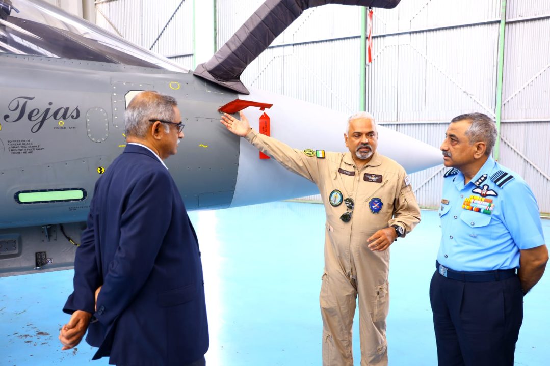 Air Marshal Ashutosh Dixit with Other Officers