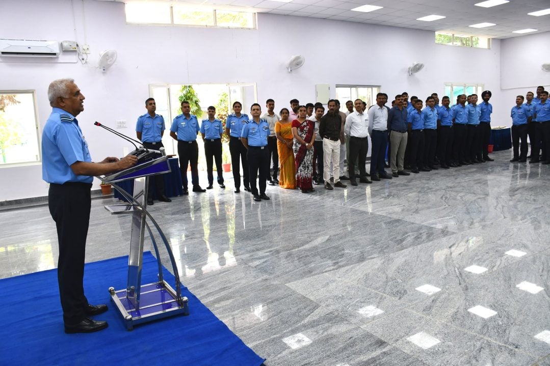 Air Marshal S Shrinivas Talking