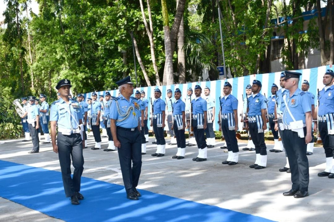 Air Marshal S Shrinivas at Ceremony