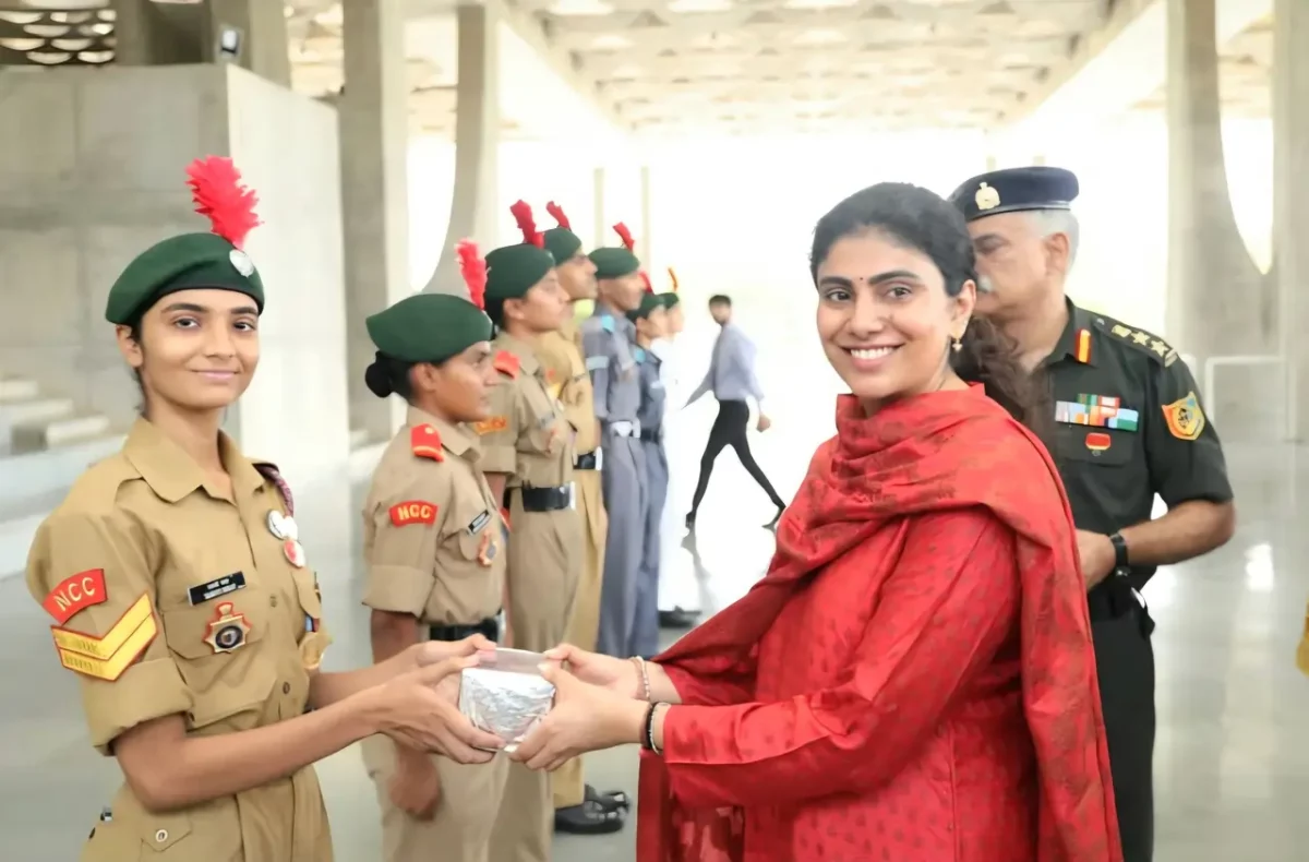 Award Being Given 1