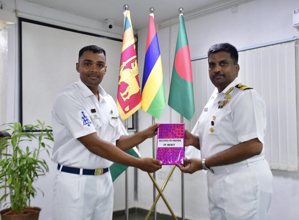 Award Being Presented