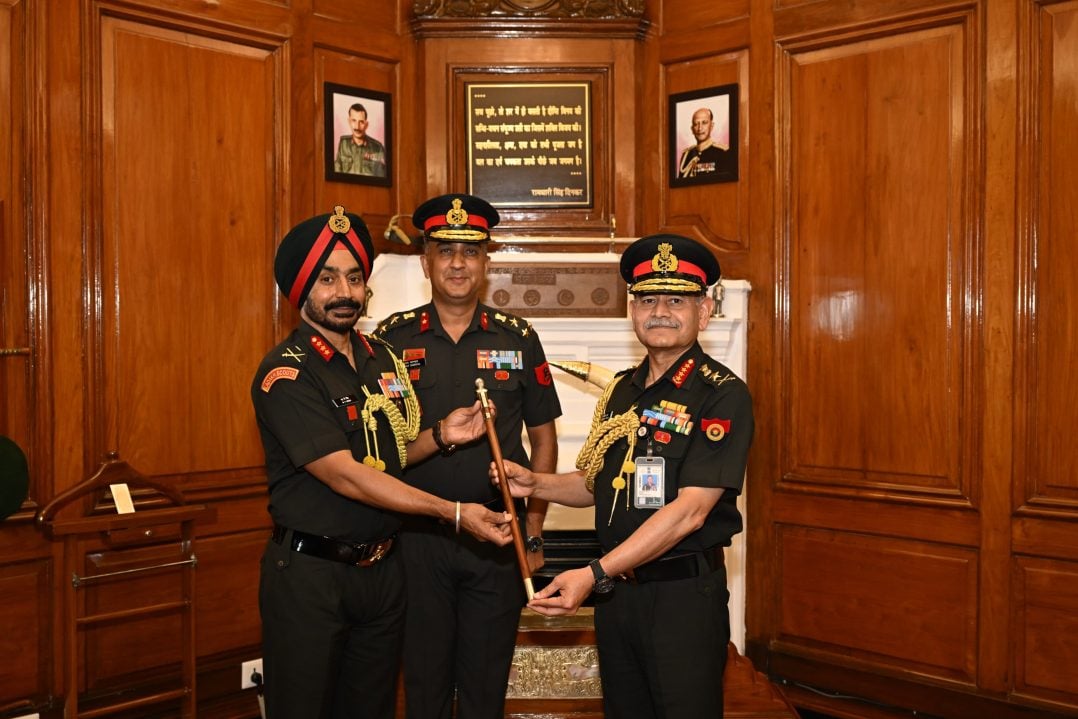 General Upendra Dwivedi Taking Over