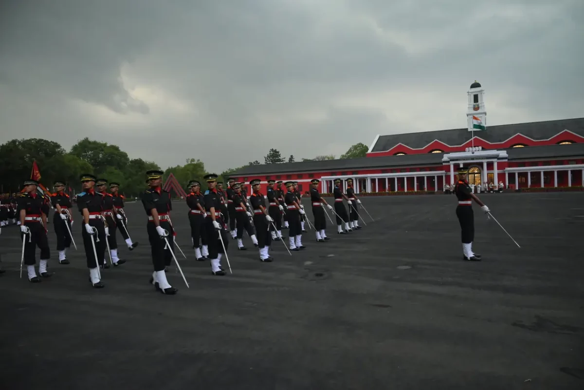 Rain Fails To Dampen Spirits As IMA Holds Commandant’s Parade Ahead Of Passing Out Parade