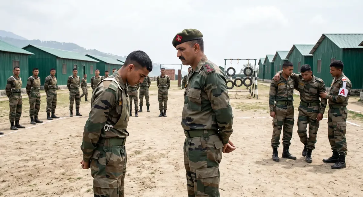 Indian Army Recruit Dismissed After Fight During Basic Training