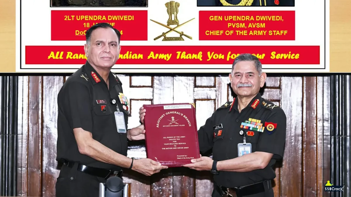 Lieutenant General Dhiraj Seth Felicitates General Upendra Dwivedi for Four Decades of Distinguished Service