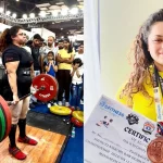 Lt Col Baibhav Sen’s Wife Shinjini Sen Wins Double Gold in Powerlifting