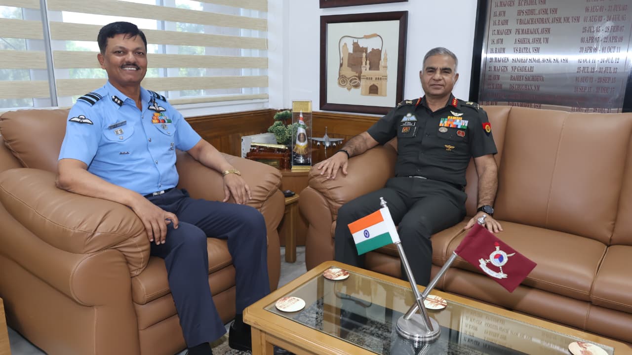 Lt Gen Harsh Chhibber Sitting