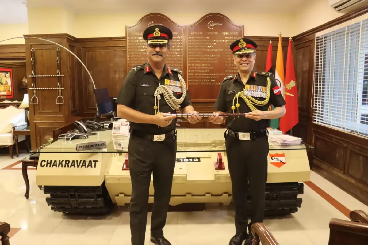 Lt Gen Mainsh Luthra Taking Over