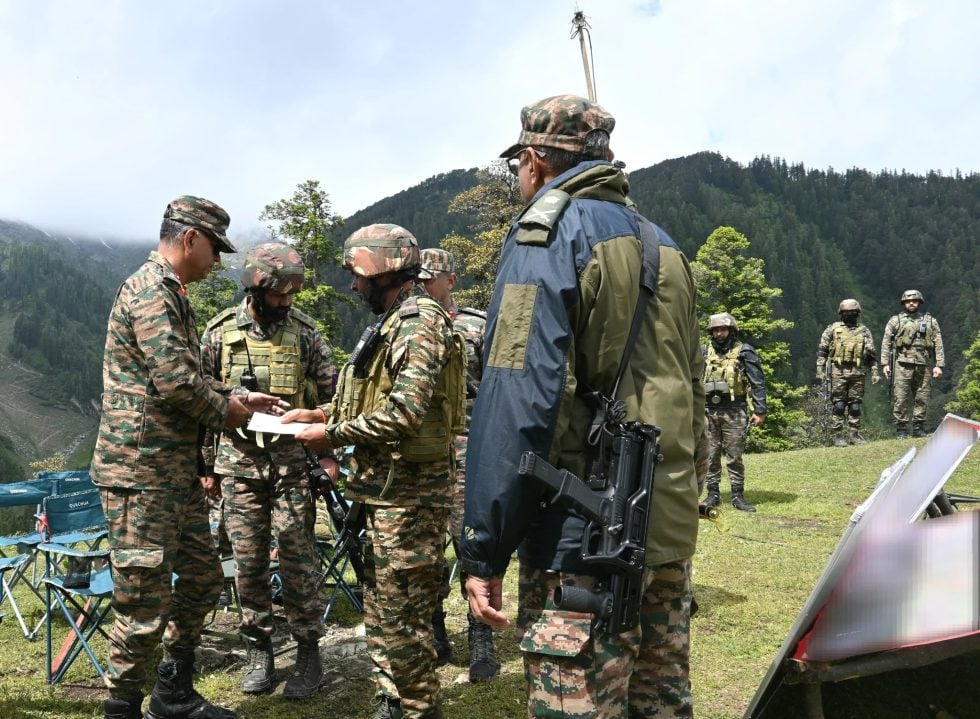 Lt Gen PK Mishra and Other Officers 1