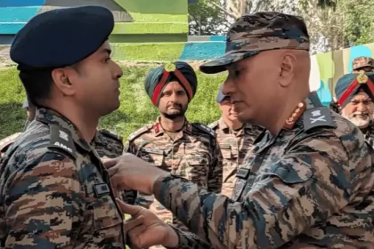Lt Gen Pratik Sharma Commending