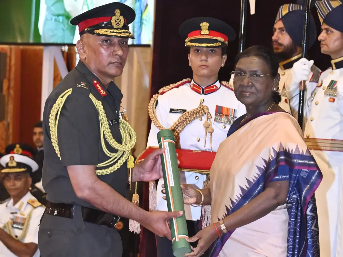 Lt Gen Pratik Sharma Getting SYSM