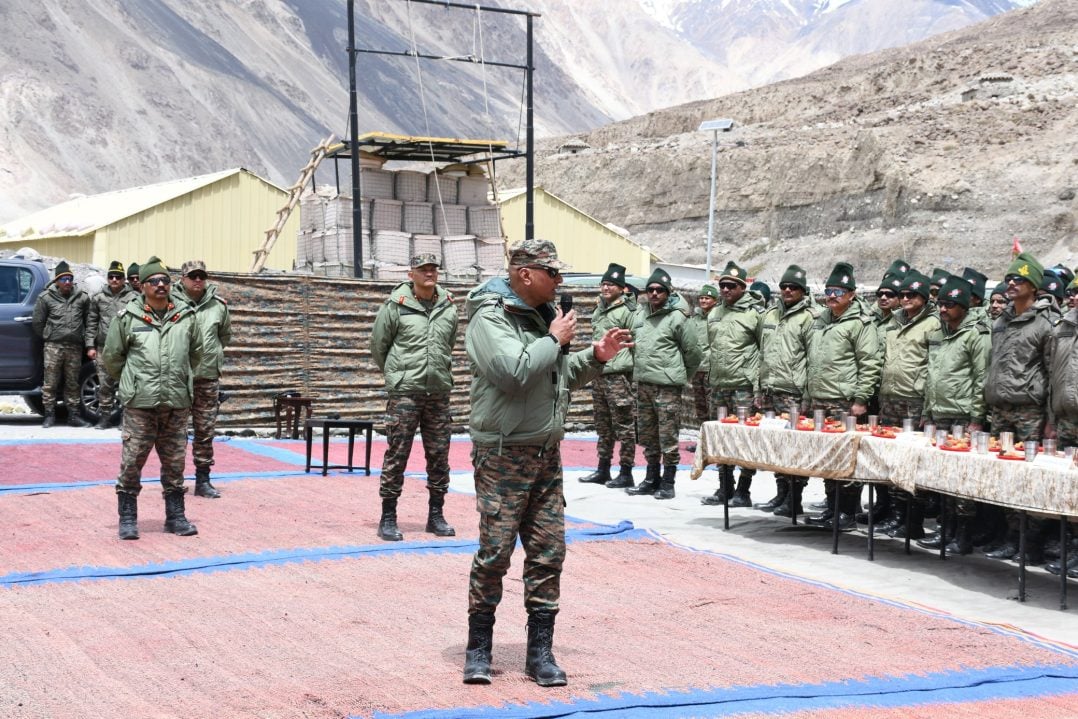 Lt Gen Pratik Sharma Talking