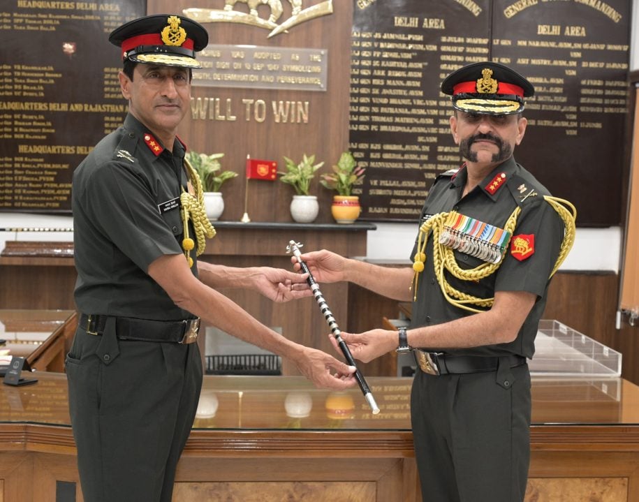 Lt Gen Rajesh Sethi Taking Over