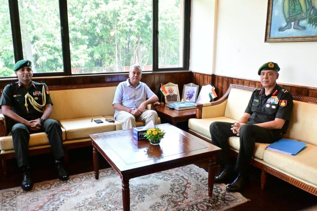 Lt Gen Sanjeev Chauhan Talking