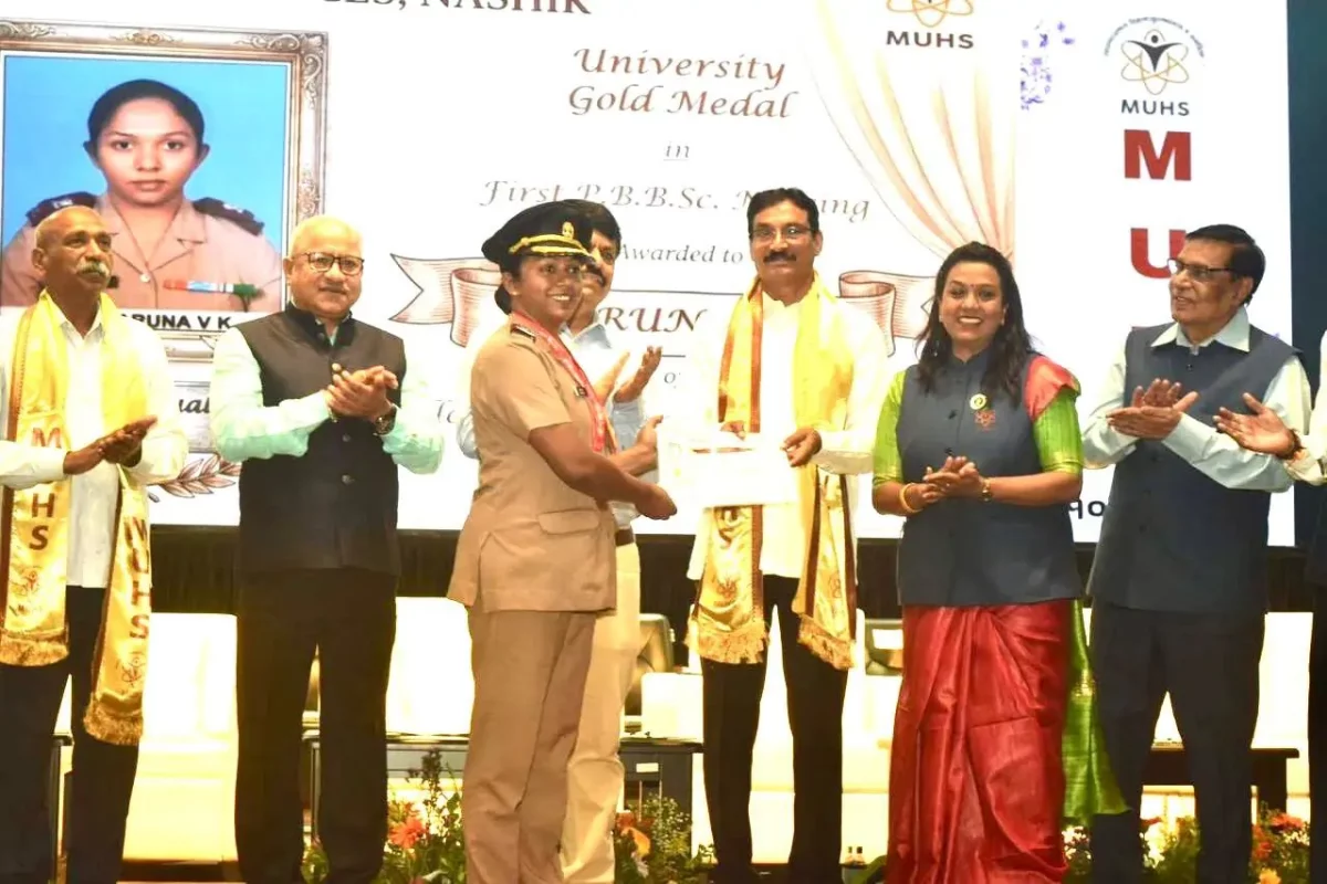 Maj Karuna VK Getting Award