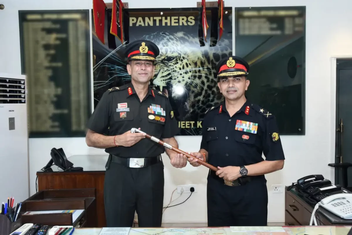 Major General Rajeev Kapoor Assumes Command of Panther Division