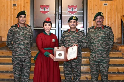 General Upendra Dwivedi Honours Five Ladakh Veterans with Veteran Achievers Award